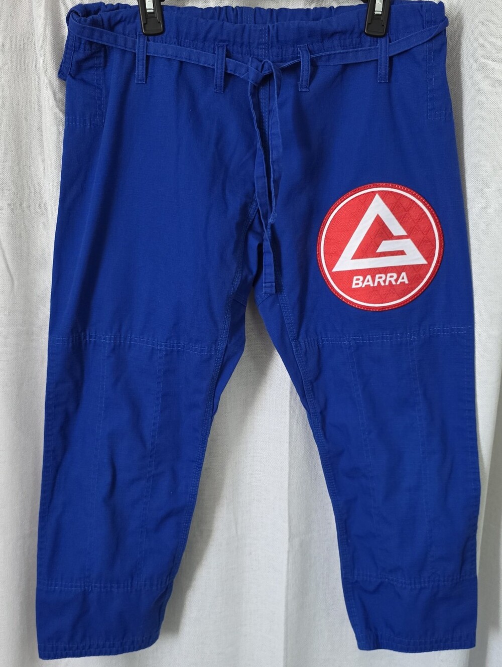 Gracie Barra Equipe GB Edition Royal Blue BJJ Gi Pants Ripstop A0